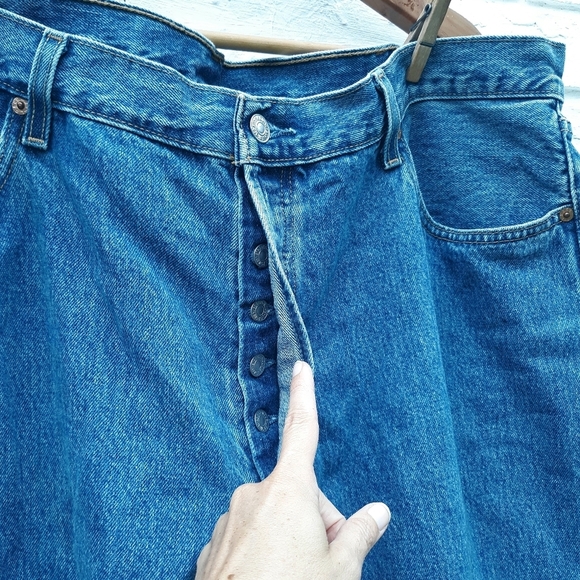 Levi's 501XX Jeans 42x32 Straight - Picture 7 of 8